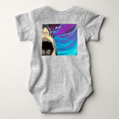 Tidal Soul Grom Jaws Body Suit Baby Bodysuit