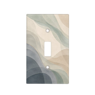 Tidal Veil Sea Glass Single Toggle Light Switch Co Cover