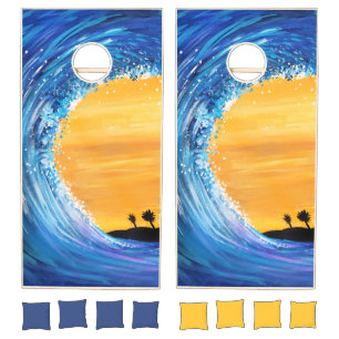 Tidal Wave Cornhole Set