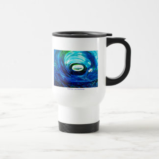 Tidal Wave TRAVEL MUG WHITE