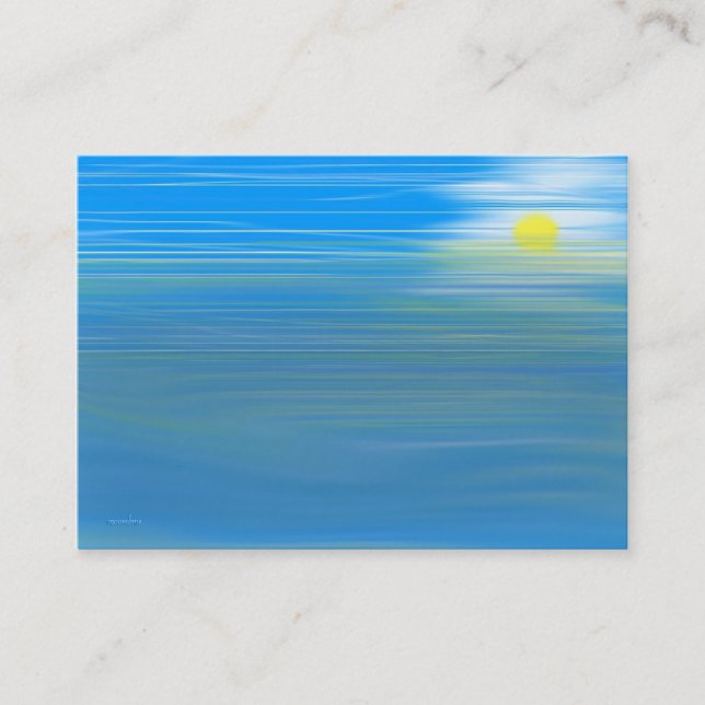 Tide Pool Business Card (Front)