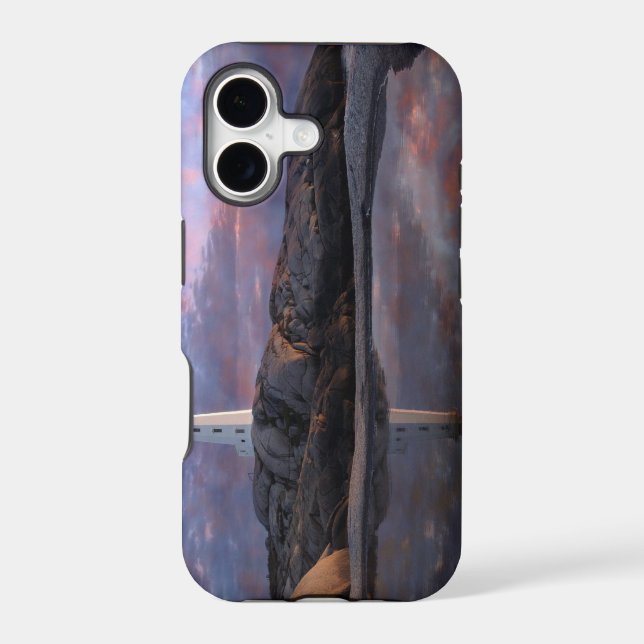 Tide Pool by Lighthouse Iphone Case (Back)
