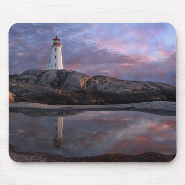 Tide Pool by Lighthouse Mouse Pad (Front)