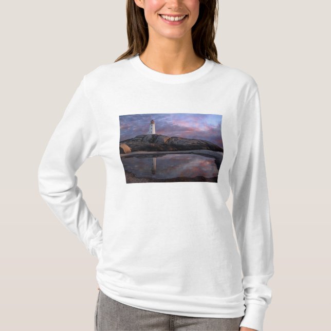 Tide Pool by Lighthouse T-Shirt (Front)