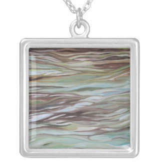 Tide Pool Silver Plated Necklace