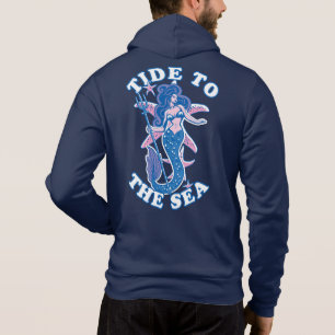 Tide To The Sea Ocean Lover Mermaid Hoodie