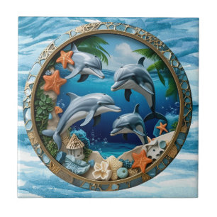 Tide Treasures Ceramic Tile