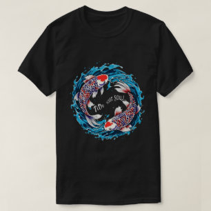 Tide Your Soul Koi Fish T-Shirt – Symbolic Art & S