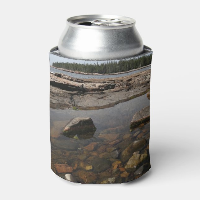 Tidepool at Wonderland in Acadia National Park Can Cooler (Can Front)
