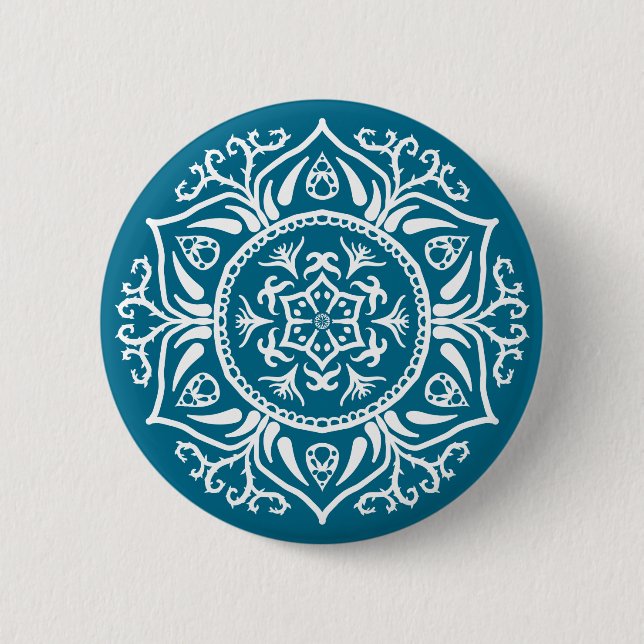 Tidepool Mandala Button (Front)