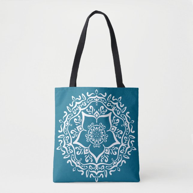 Tidepool Mandala Tote Bag (Front)