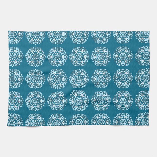 Tidepool Mandala Towel (Horizontal)