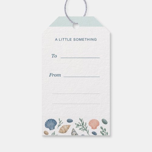 Tidepool Treasures Coastal Gift Tags