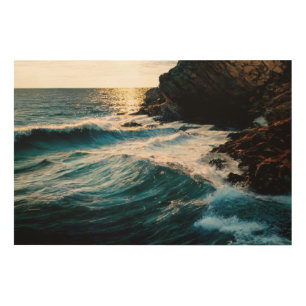 Tides in Motion Wood Wall Art