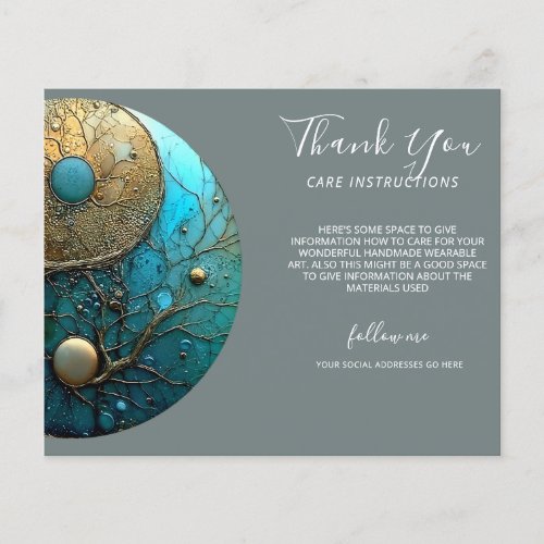 Tides of Balance | Yin Yang Design Flyer