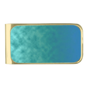 Tideworn Sky Gold Finish Money Clip