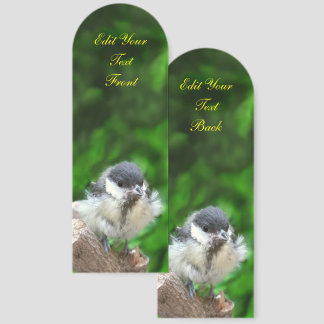 Tidi my Bird the Parus Major Bookmarks