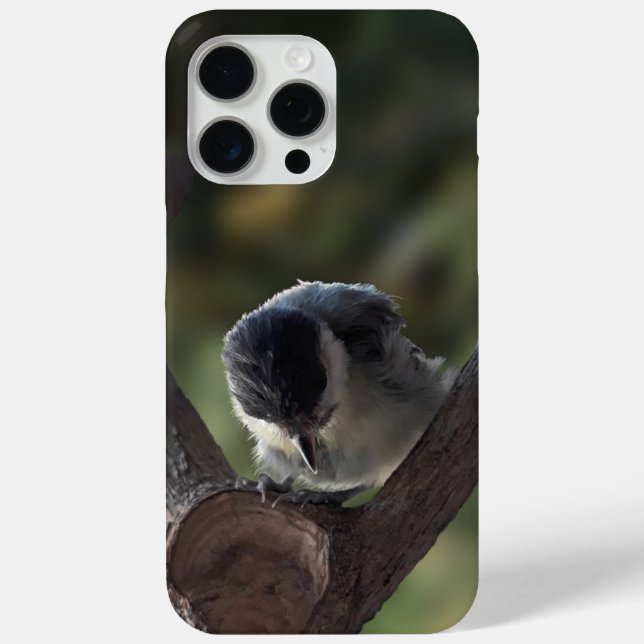 Tidi my Bird the Parus Major Case-Mate iPhone Case (Back)