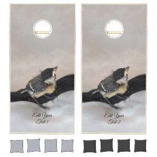 Tidi my Bird the Parus Major Cornhole Set
