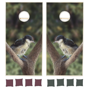 Tidi my Bird the Parus Major Cornhole Set