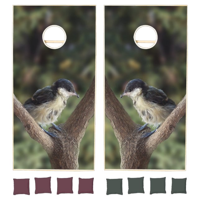 Tidi my Bird the Parus Major Cornhole Set (Set)