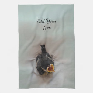 Tidi my Bird the Parus Major Kitchen Towel