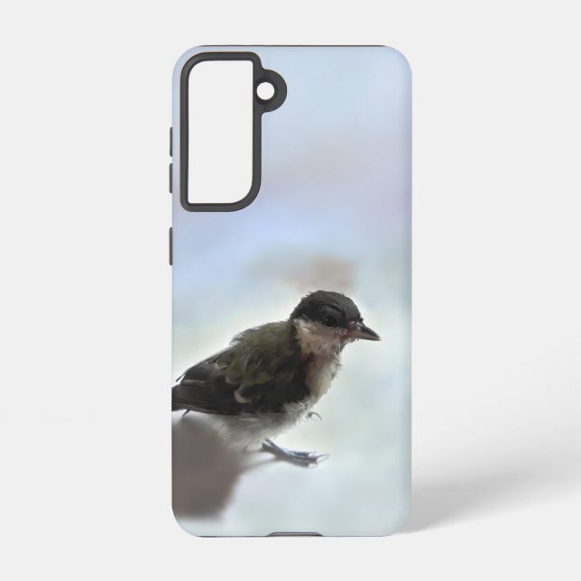 Tidi my Bird the Parus Major Samsung Galaxy Case (Back)