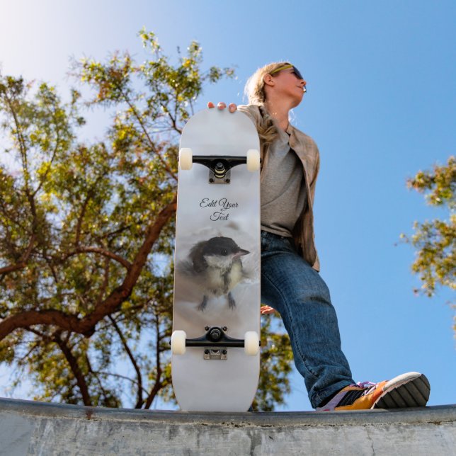 Tidi my Bird the Parus Major Skateboard (Outdoor 1)