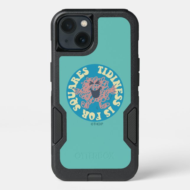 Tidiness Is For Squares Otterbox iPhone Case (Back)