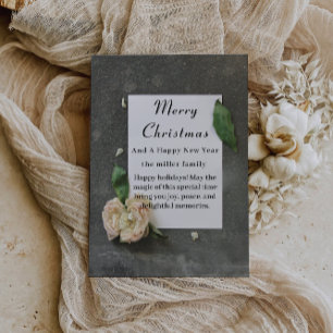 Tidings of Comfort and Joy Holiday Card