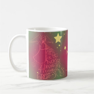 "...tidings of great joy" Angel Christmas Mug