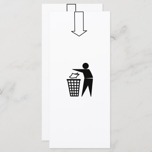 Tidy Man Book Mark (Front/Back)