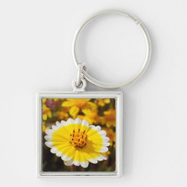 Tidy Tip Wildflowers Keychain (Front)
