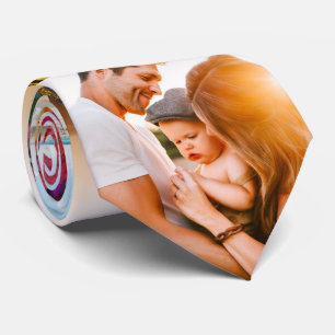 Tie 6 Photo Template Edge Printed