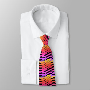 Tie-abstract /USA Flag Neck Tie