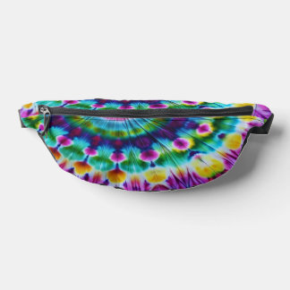 tie and dye fanny pack