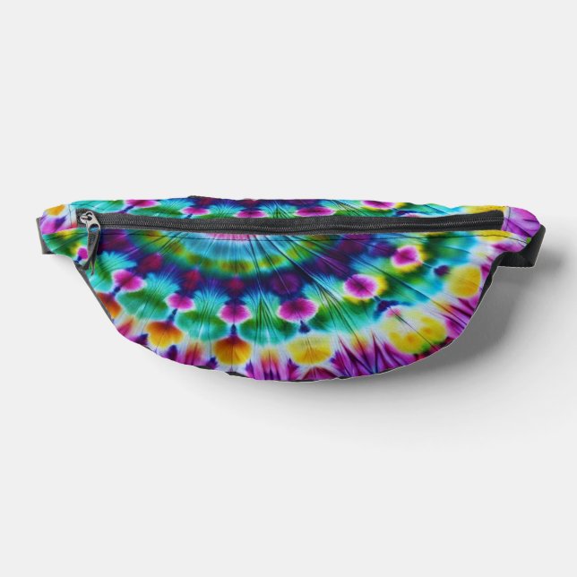 tie and dye fanny pack (Lay Down)