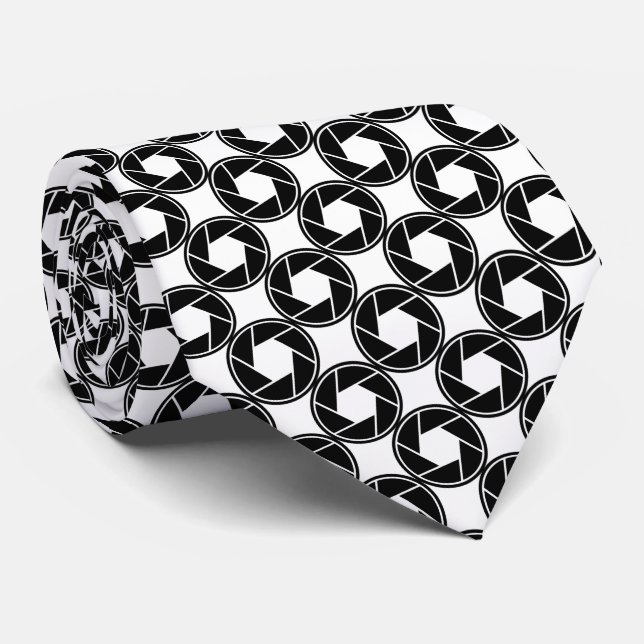 Tie/Aperture Lens Neck Tie (Rolled)