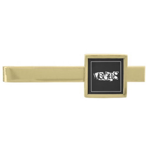 Tie Bar_Vegas Gold Finish Tie Bar