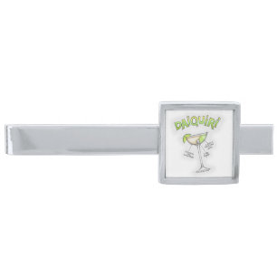 TIE CLIP - DAIQUIRI RECIPE COCKTAIL ART
