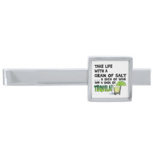 TIE CLIP - LIFE, LIME, SALT, TEQUILA!