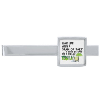 TIE CLIP - LIFE, LIME, SALT, TEQUILA!