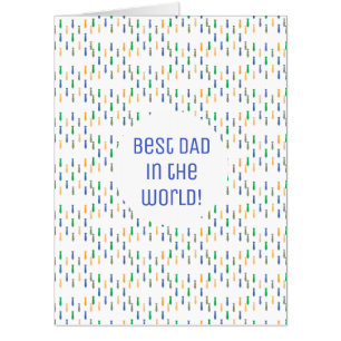 Tie Confetti - Custom Message & Color Card