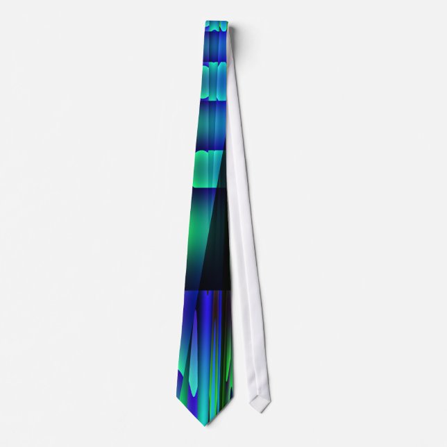 Tie: Dark Field Crystals Tie (Front)