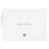 Tie Die Card (Back Horizontal)