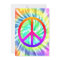 Tie Die Peace Sign Design Puzzle