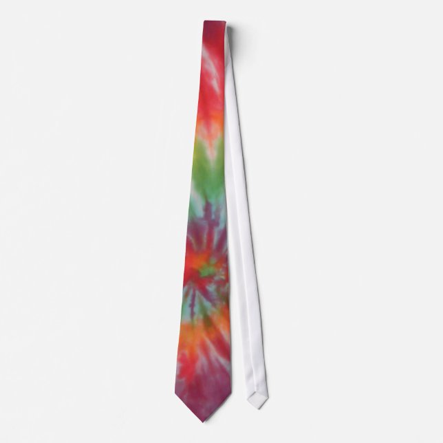 Tie Died Psychedelic Tie (Front)
