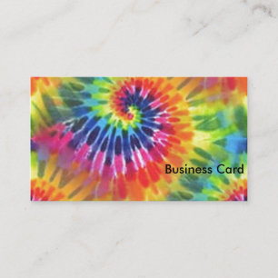 Tie Dye 2 Business Card