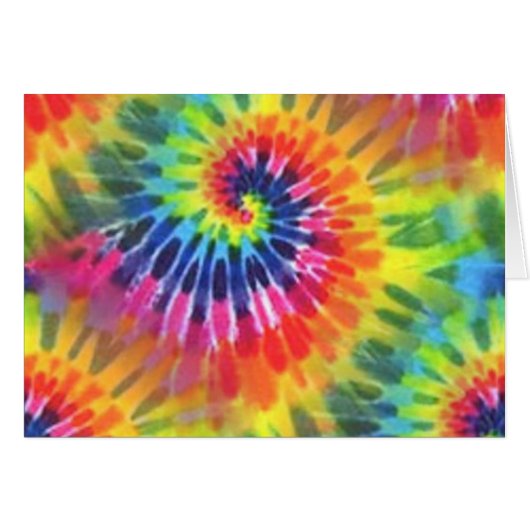 Tie Dye 2 Cards (Front Horizontal)