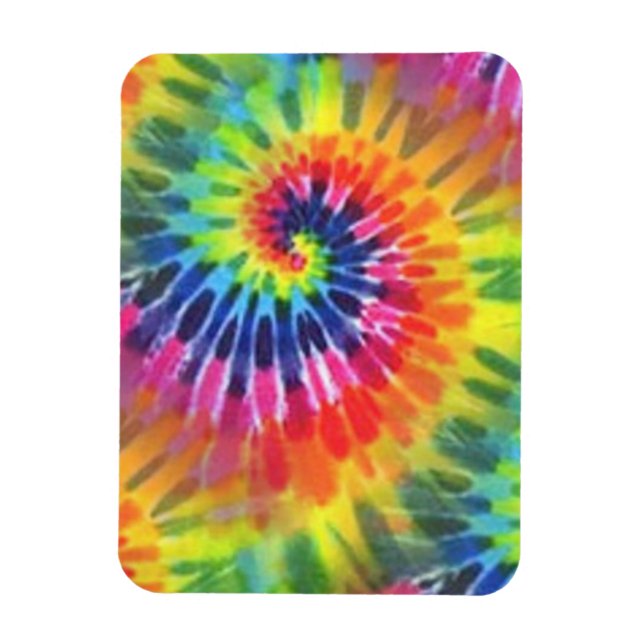 Tie Dye 2 Magnet (Vertical)